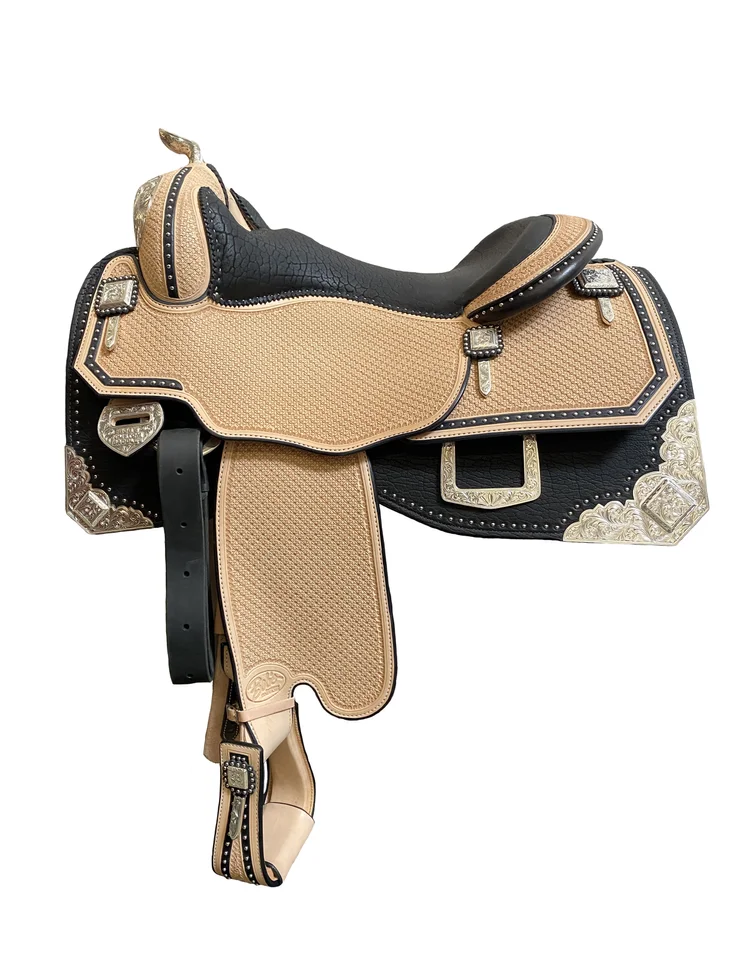 Silver Show Saddle