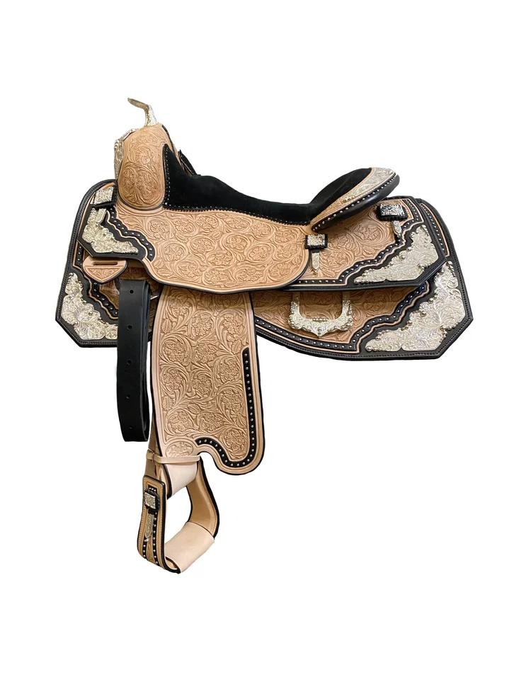 Silver Show Saddle