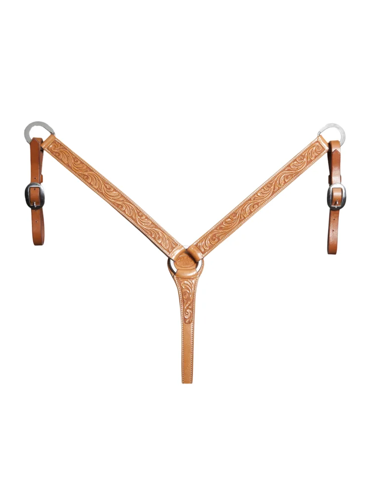 Ring in Center Breast Collar — Floral