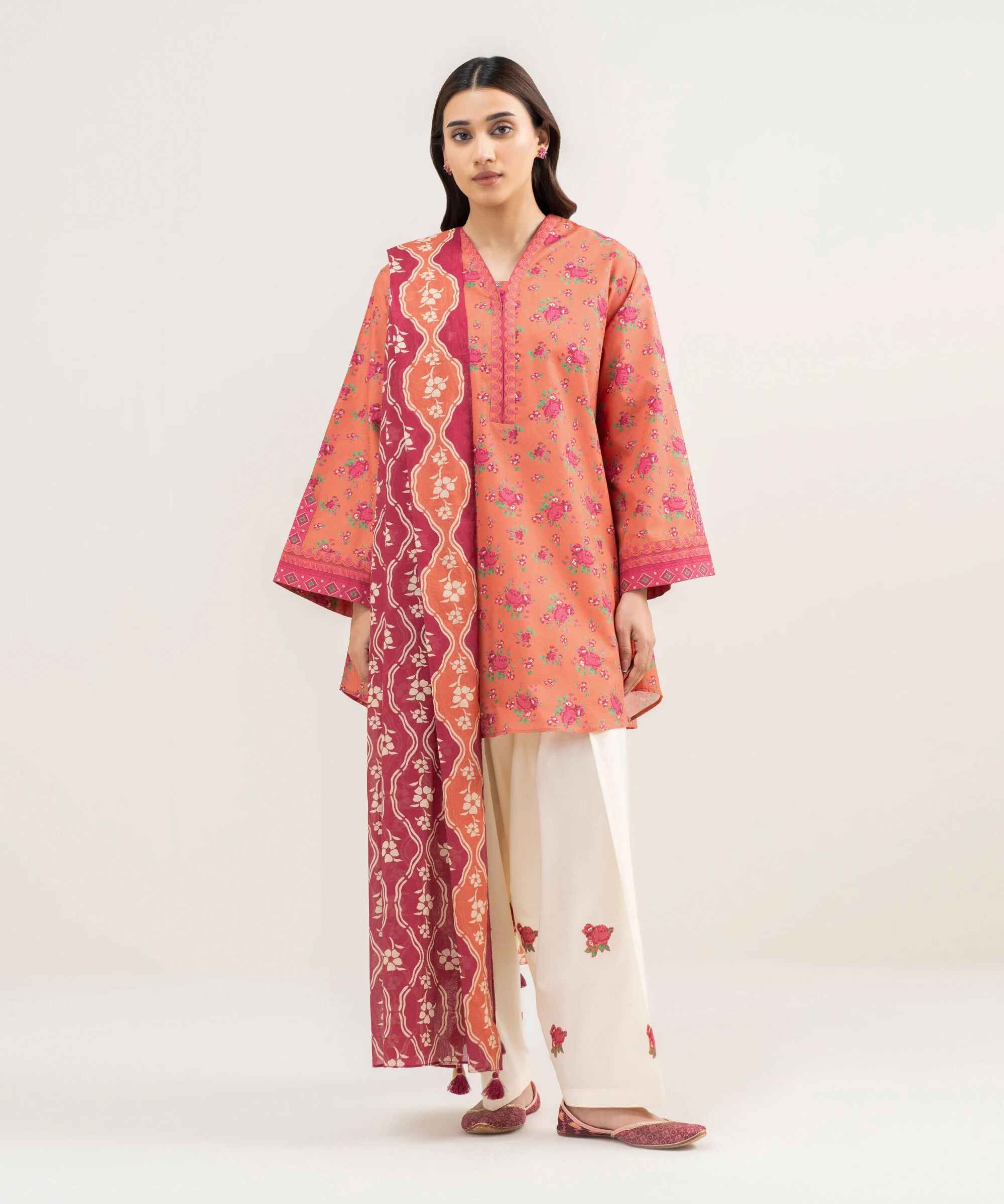 2 Piece - Printed Lawn Suit