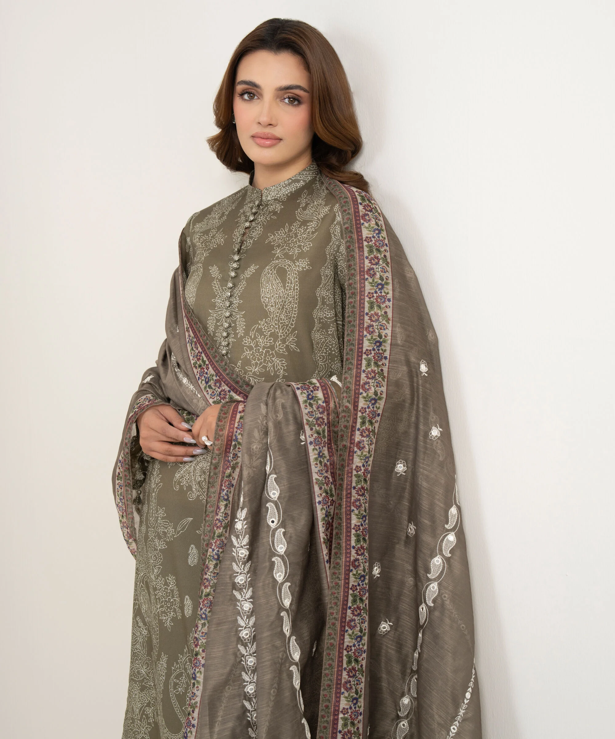 3 Piece - Embroidered Lawn Suit